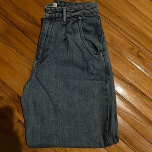 Zara balloon jeans, sz 2, light blue